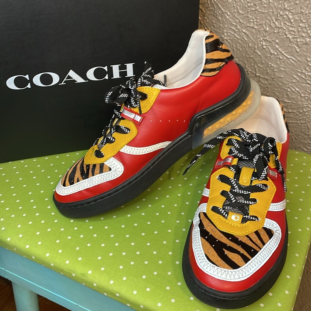 Custom made Coach tennis shoes